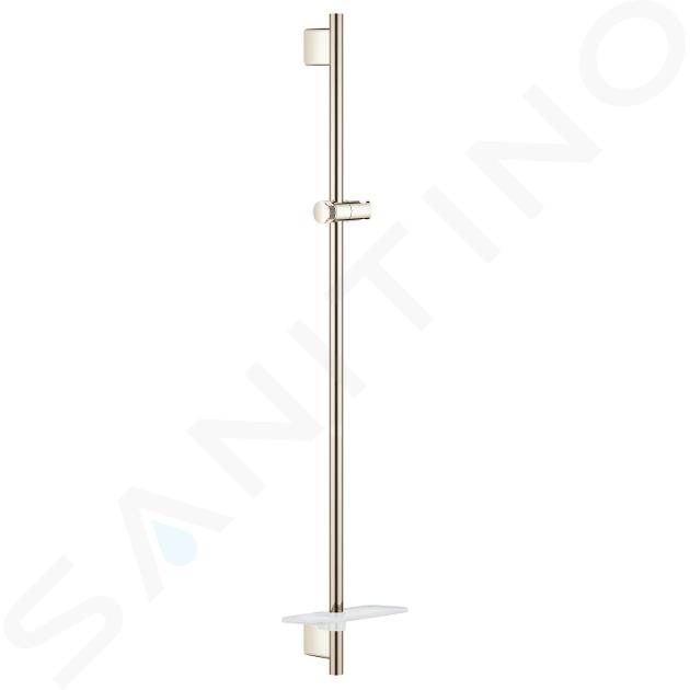 Grohe Rainshower SmartActive - Barre de douche avec tablette, 900 mm, nickel poli 26603BE0