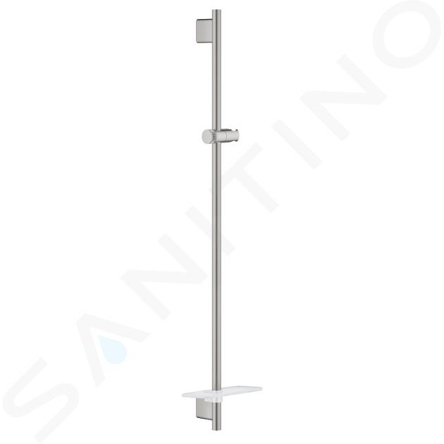 Grohe Rainshower SmartActive - Sprchová tyč s poličkou, 900 mm, supersteel 26603DC0