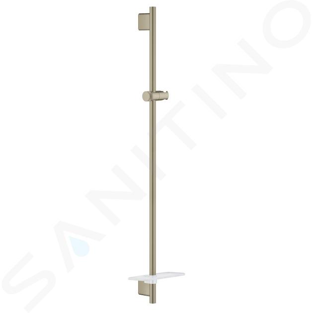 Grohe Rainshower SmartActive - Barre de douche avec tablette, 900 mm, nickel brossé 26603EN0