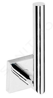 Sapho X-SQUARE - Porte-rouleau toilette réserve, chrome XQ704