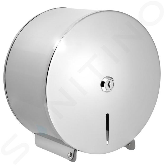 Sapho Hotelprogramma - Toiletpapierdispenser 205x210x115 mm, roestvrij staal XP700