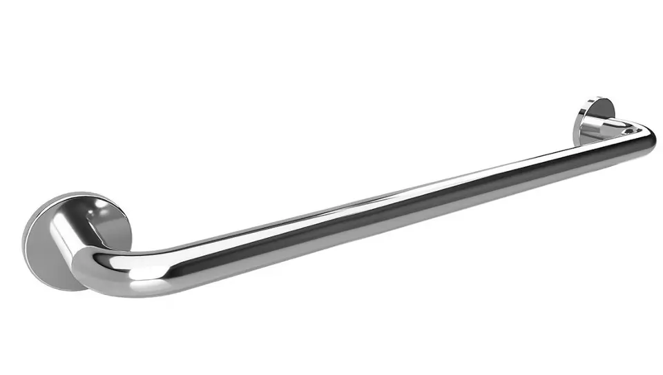 Sapho Équipement de salle de bain - Poignée pour baignoire, longeur 80 cm, inox XH514