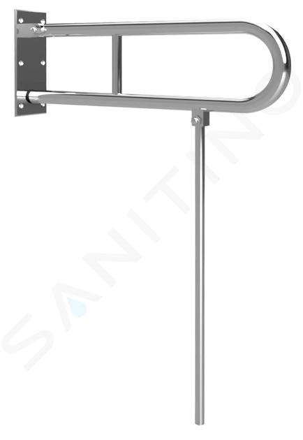 Sapho Equipamiento de baño - Asa plegable, acero inoxidable XH521