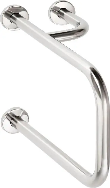 Sapho Badezimmerausstattung - Haltegriffstütze, Länge 50 cm, rechts, Edelstahl XH534