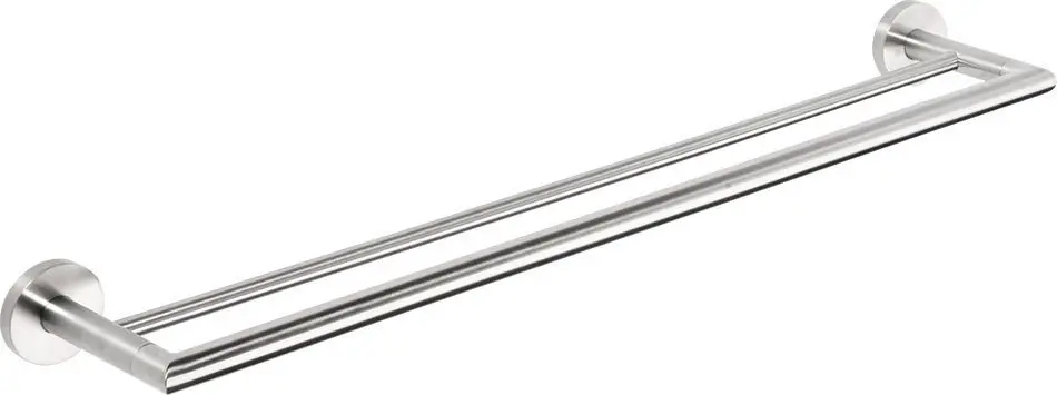 Sapho X-STEEL - Držiak uterákov dvojitý, dĺžka 66 cm, nerezová XS403