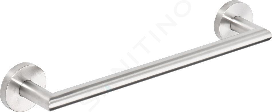 Sapho X-STEEL - Porte-serviettes, longeur 355 mm, inox XS400