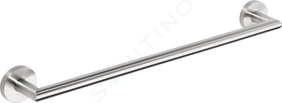 Sapho X-STEEL - Törölközőtartó, 655 mm hosszú, rozsdamentes acélból készült XS402