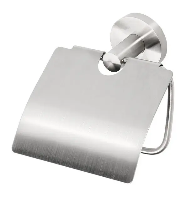 Levně Sapho X-STEEL - Držák toaletního papíru s krytem, nerez XS701