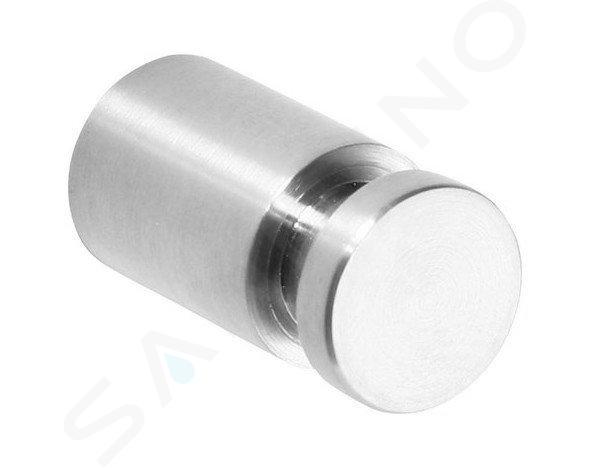 Sapho X-STEEL - Gancho 30 mm, acero inoxidable cepillado XS202