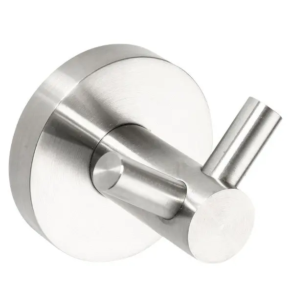 Sapho X-STEEL - Kaksoiskoukku, harjattua ruostumatonta terästä XS200