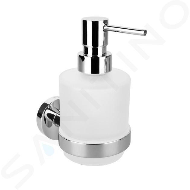 Sapho X-Round - Dispenser di sapone liquido MINI, cromo XR103