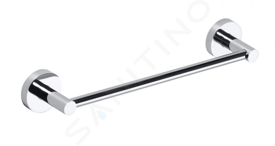 Sapho X-Round - Portasciugamani, lunghezza 35 cm, cromo XR406