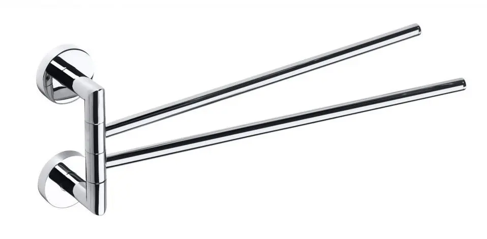 Levně Sapho X-Round - Otočný držák ručníků, délka 45 cm, chrom XR403