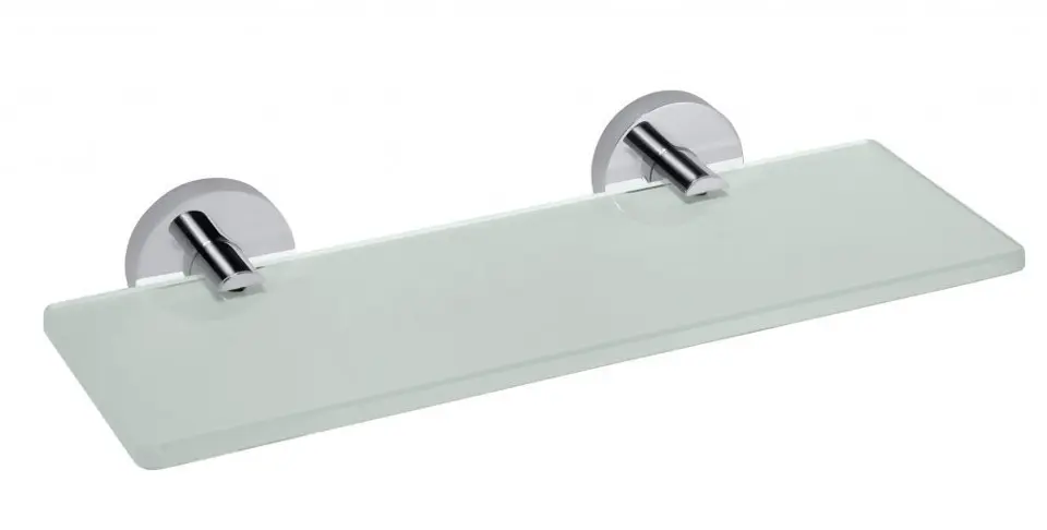 Sapho X-Round - Planchette 30x13 cm, glas/chroom XR601