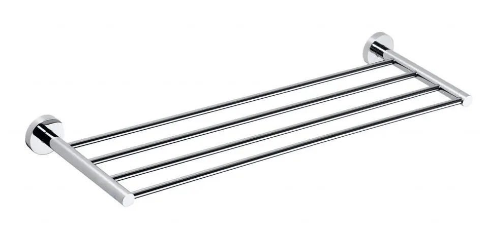 Sapho X-Round - Tablette murale pour serviettes, longeur 66 cm, chrome XR412