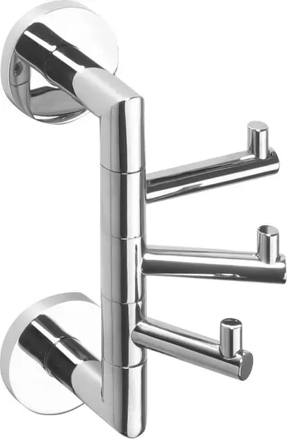 Levně Sapho X-Round - Trojháček otočný, chrom XR211