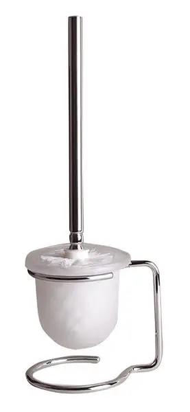 Sapho X-Round - WC-borstel vrijstaand, chroom XR302