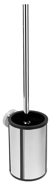 Sapho X-Round - Wc-borstel voor wandmontage met houder, chroom XR305