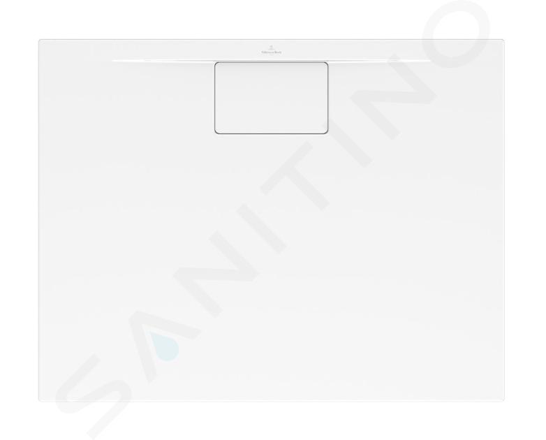 Villeroy & Boch Architectura MetalRim - Plato de ducha, 90x100 cm, Stone White UDA1090ARA215V-RW