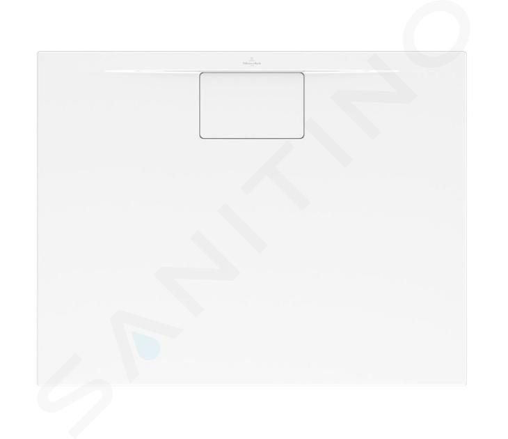 Villeroy & Boch Architectura MetalRim - Douchebak, 80x90 cm, VilboGrip, alpine wit UDA9080ARA215GV-01