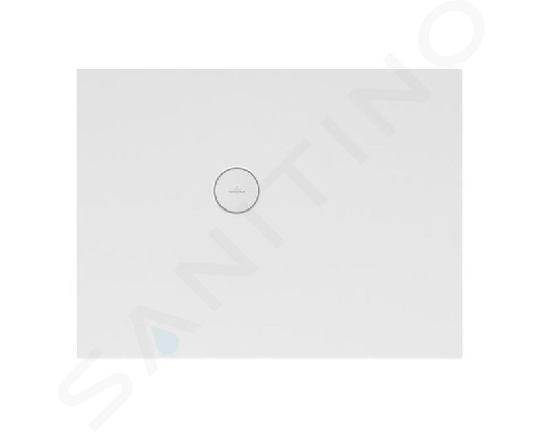 Villeroy & Boch Subway Infinity - Plato de ducha, 70x90 cm, Anti-slip, blanco alpino 6229F101