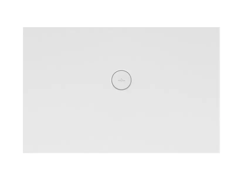 Villeroy & Boch Subway Infinity - Cădiță de duș, 75x100 cm, Anti-slip, alb alpin 6229K201