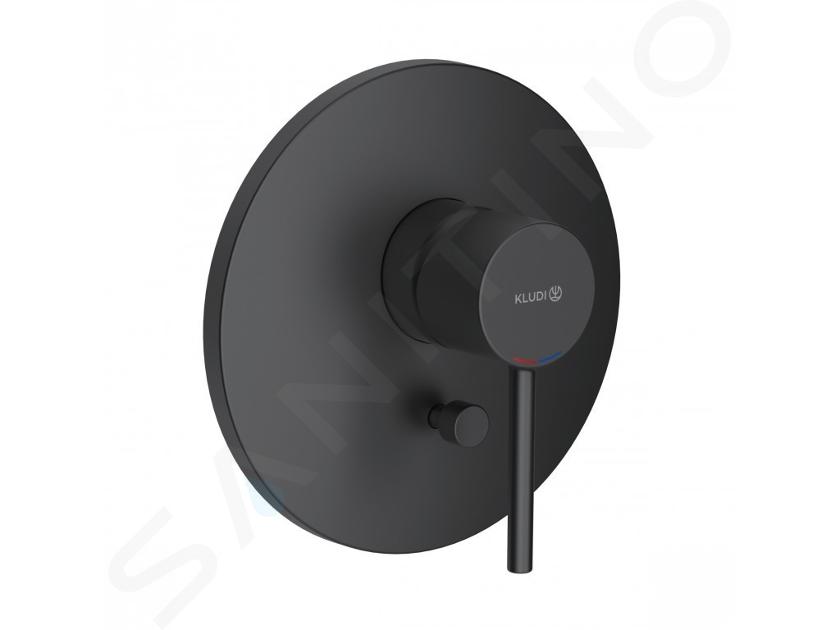 Kludi Bozz - UP Armatur für 2 Ausgänge, Schwarz matt 386503976