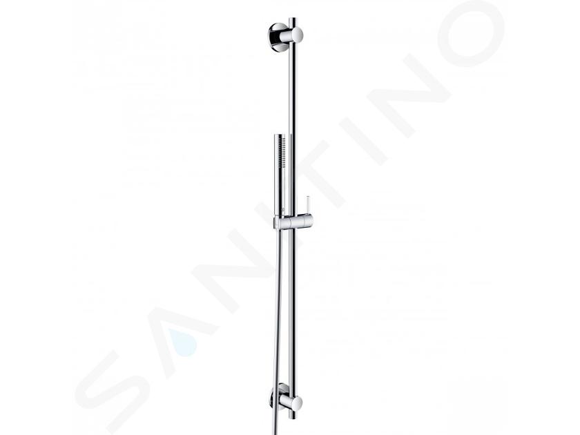 Kludi Nova Fonte - Juego de cabezal de ducha, soporte, barra 90 cm y manguera, cromo 2084005-15