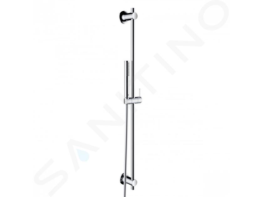 Kludi Nova Fonte - Colonne de douche avec pommeau de douche, support, barre de 900 mm et flexible, chrome 2084005-35