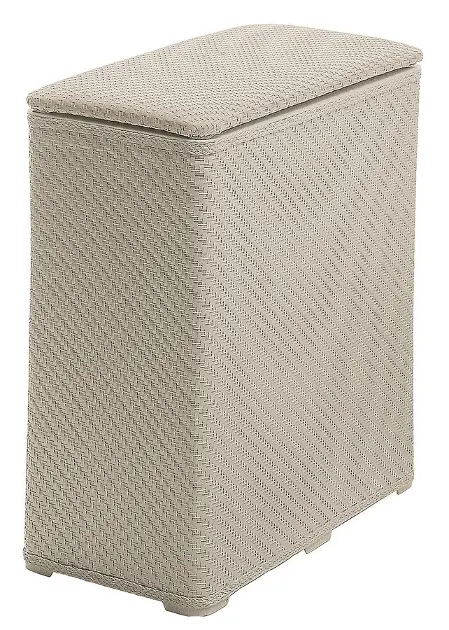 Aqualine - Кош за пране 50x55x28 см, бежов 203803