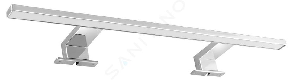 Aqualine Accessori - Apparecchio LED Serapa, lunghezza 600 mm, 9W, cromo SA148