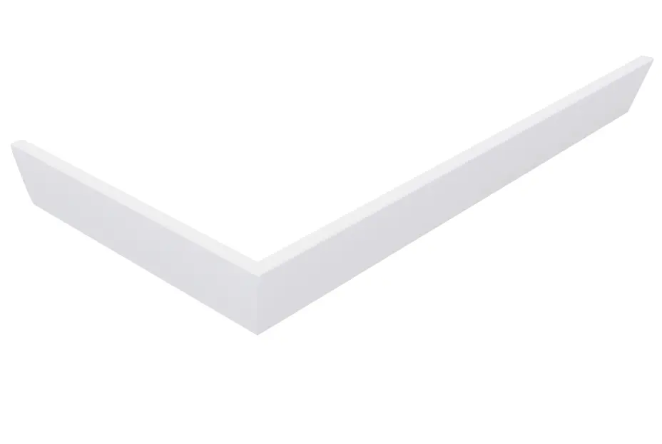 Levně Polysan Karia - Rohový panel k vaničce, 1000x700 mm, pravý, bílá 71592