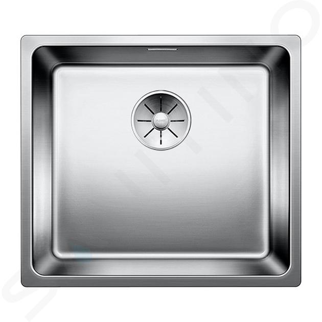 Blanco Andano 450 - Évier, 490x440 mm, bordure plate, inox 522961