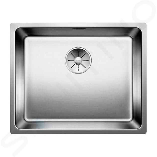 Blanco Andano 500 - Évier, 540x440 mm, bordure plate, inox 522965