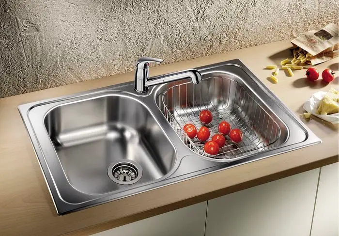 Blanco Accessori - Cesto universale per lavello, 390x310x135, acciaio inox  220573