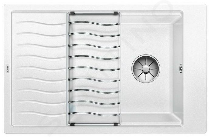 Blanco Elon XL 6 - Fregadero de silgranite, 78x50 cm, blanco 524848