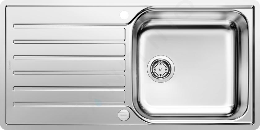 Blanco Lantos XL 6 - Chiuvetă, 1000x500 mm, control scurgere, inox periat 519709