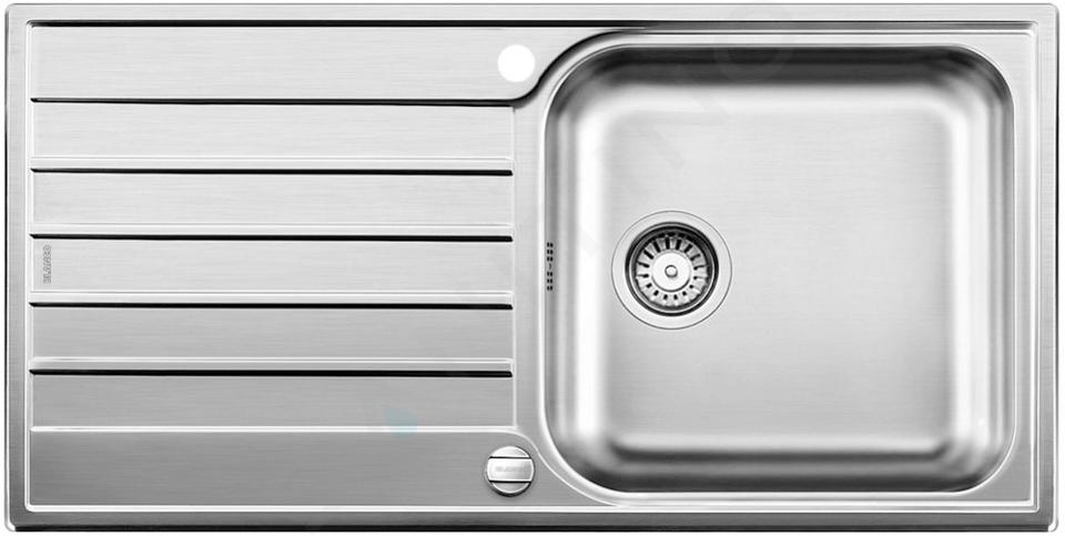 Blanco Livit XL - Évier, 1000x500 mm, avec commande du vidage, inox brossé 518519