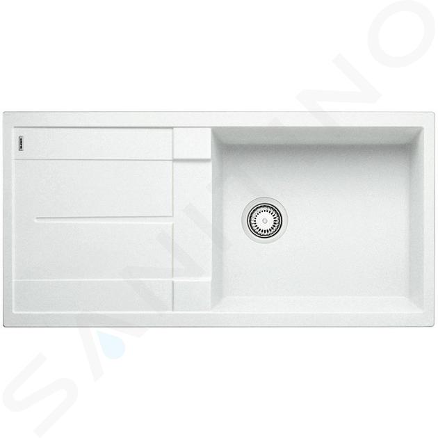 Blanco Metra XL 6 - Silgranit spoelbak, 100x50 cm, wit 515136