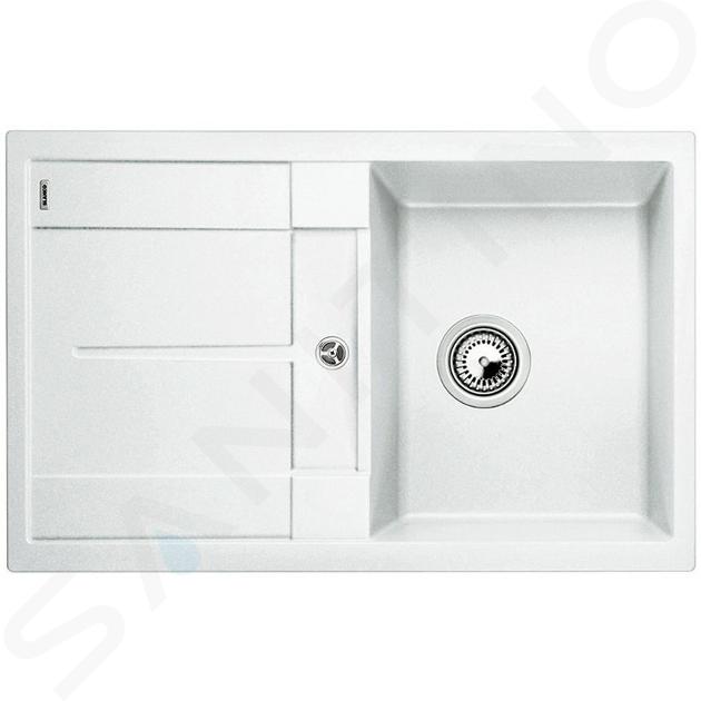 Blanco Metra 45 - Fregadero de silgranite, 78x50 cm, blanco 513187