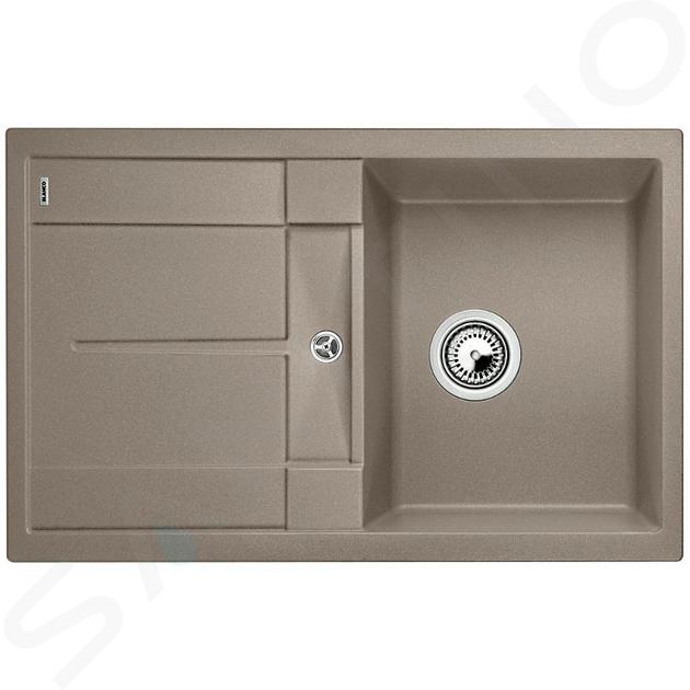 Blanco Metra 45 - Fregadero de silgranite, 78x50 cm, tartufo 517346