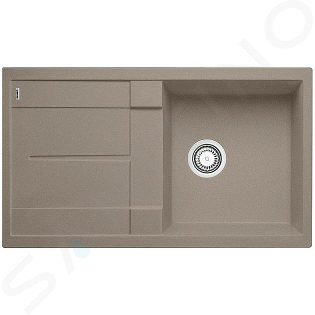 Blanco Metra 5 - Silgranit spoelbak, 86x50 cm, tartufo 517349