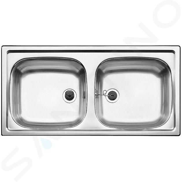 Blanco Top EZ - Évier, 860x435 mm, inox 500372