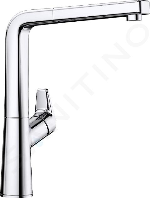 Blanco Avona S - Mitigeur d’évier avec douchette extractible, chrome 521277