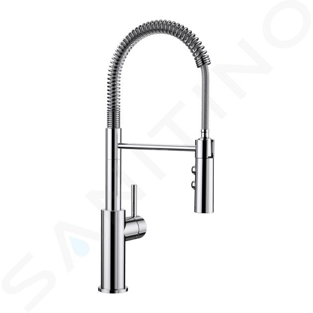 Blanco Catris S - Mitigeur d’évier avec douchette extractible, chrome 521476