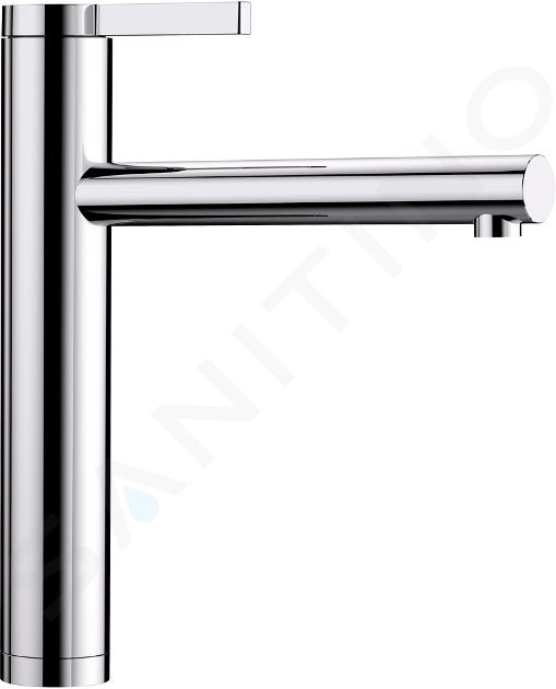 Blanco Linee - Grifo de fregadero, cromo 517594