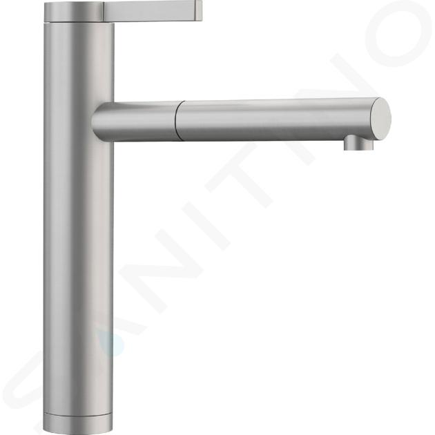 Blanco Linee S - Robinetterie d’évier avec douchette extractible, inox 517593