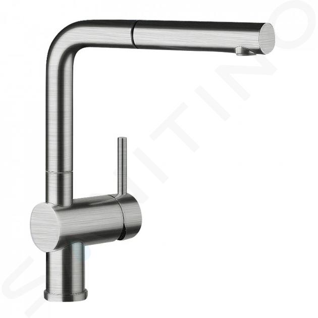 Blanco Robinet Cuisine avec douchette LINUS-S inox brossé