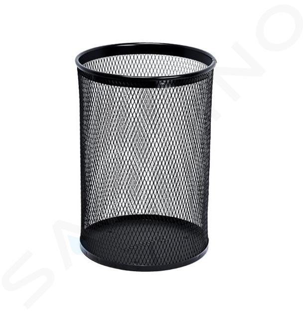 Sanela Cestas de alambre - Cubo de basura, 13 l, negro SLZN 96E