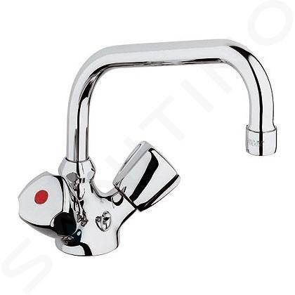 Kludi Standard - Drezová batéria s dvoma kohútikmi, chróm 316560515IIJ1